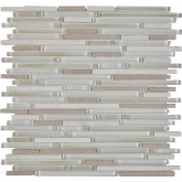 Мозаика Камень и стекло PIX735 из керамики и стекла 8x48/98/148x8 30x30