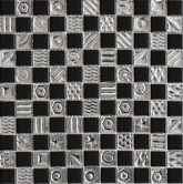 Мозаика Напольные вставки № 2169 микс (2.3х2.3) 30x30