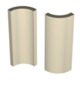 Бордюр Метлахская плитка 100PI0BAS INTbeading SUPER WHITE BAS 3.2x10