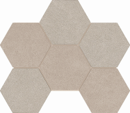 Mosaic/LN01_NS/TE02_NS/25x28.5/Hexagon Декор Luna LN01 TE01 Hexagon 25x28.5 непол