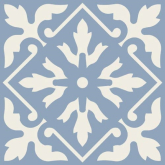 Декоративная вставка Метлахская плитка 100N010D005 ENC10 Airelle 05 (BEP. BAU) 10x10