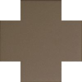 Керамогранит Метлахская плитка 070CRTAU Cross 7 Mole TAU 7x7