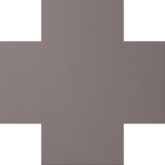 Декоративная вставка Метлахская плитка 070CRPAR Cross 7 Parme PAR 7x7