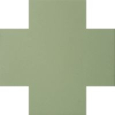 Керамогранит Метлахская плитка 070CRPIS Cross 7 Pistache PIS 7x7