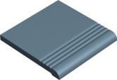 Ступень Метлахская плитка 1001N0BEU NM10 BLUE BEU 10x10