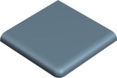 Ступень Метлахская плитка 1002B0BEU 2BR10 BLUE BEU 10x10
