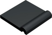 Керамогранит Метлахская плитка 100FG0NOI POOL EDGE BLACK NOI 10x10