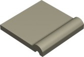 Керамогранит Метлахская плитка 100FG0GRP POOL EDGE PALE GREY GRP 10x10
