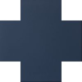 Керамогранит Метлахская плитка 070CRBEN Cross 7 Blue Moon BEN 7x7