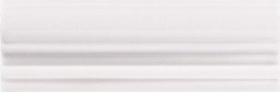 Бордюр Modernista Moldura Italiana PB C/C Blanco 15x5
