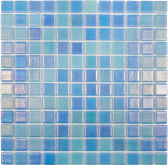 Мозаика Shell Mix Blue 551/552 (2.5х2.5) 31.7х31.7