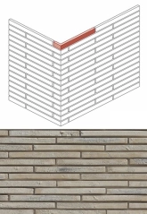 Искусственный камень White Hills Реген Брик 694-15 Design угол 33x4