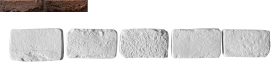 Искусственный камень Орлеан Тычок 443 12-14x7-8x1,7