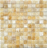 Мозаика Каменная PIX306 из оникса 23x23x8 30.5x30.5