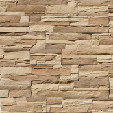 Искусственный камень Скала Бежевая Плоскость 450/265/180x92