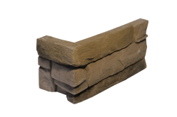 Искусственный камень Скала Коричневая Уголx92 18.5x9.2