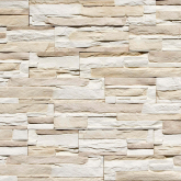 Искусственный камень Скала Белая Плоскость 450/265/180x92