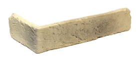 Искусственный камень Кирпич старый Серый Угол 282/135x62