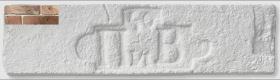 Искусственный камень Дижон Штамп 103 23,7x7x1,4