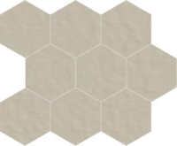 Декор Neutra 6.0 02 Polvere Mosaico B Esagono 10x10 30x26
