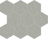 Декор Neutra 6.0 04 Ferro Mosaico B Esagono 10x10 30x26