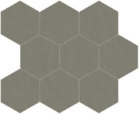 Декор Neutra 6.0 05 Quarzo Mosaico B Esagono 10x10 30x26