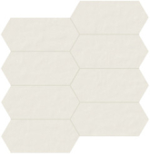 Декор Neutra 6.0 01 Bianco Mosaico C Esagono 7.5x15 30x30