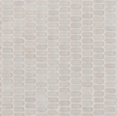 Декор Neutra 6.0 01 Bianco Vetro Lux Mosaico C 1.6x3.2 30x30