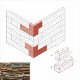 Искусственный камень Кросс Фелл 101-85 угловой