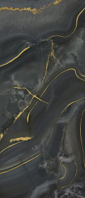 VGRAONO Керамогранит Grandiosa Preziosa A Onice Nero Oro 120x280