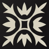 050N027D008 Декоративная вставка Метлахская плитка 050N027D008 Enc06 Roy 08 (Bau. Noi) 5x5