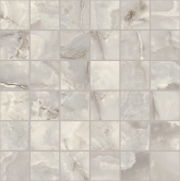 Мозаика Onyx and More Silver Onyx Glossy Mosaico 5x5 30x30