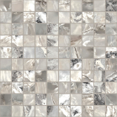 Мозаика Onyx and More Silver Blend Glossy Mosaico 3x3 30x30