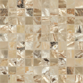 Мозаика Onyx and More Golden Blend Glossy Mosaico 3x3 30x30