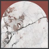 Декор Policroma Arco Breccia-Mattone Mat Ret 6mm 120x120