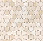 Мозаика Pietrine Hexagonal Crema Marfil MAT hex