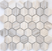 Мозаика Pietrine Hexagonal Nuvola rosato POL hex 29.2x28.9