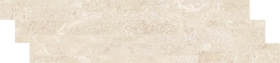 Декор Elemental Stone Cream Limestone Listello Sfalsato Mix 15x60
