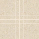 Декор Elemental Stone Cream Limestone Mosaico Luc 3x3 30x30