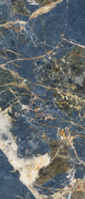 Керамогранит Icaro Blue Marble Pol Rect 120x280