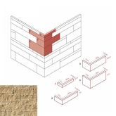 Искусственный камень Лоарре 492-15 угол