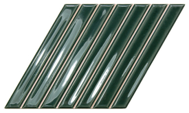 Плитка Spike Bars B Royal Green Gloss 15x29.5