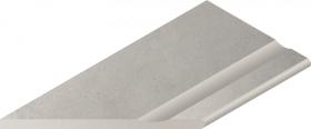 Бордюр Millenium Х2 Silver Bordo Svasato Round SX 30x120