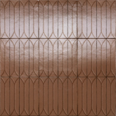 Керамогранит Terramater Cotto Struttura 3D Losanga Lux 9.1x37.5