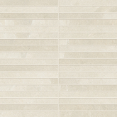 610110001033 Мозаика Ardesia White Mosaico Strip 30x30