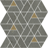 Декор Avantgarde Black Mosaico Luxor 30.7x30.9