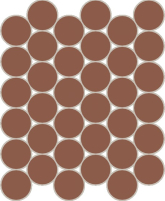 620110000192 Мозаика Eternum Glass Coral Mosaico Lounge Lux 26.2x30.2