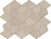 620110000195 Мозаика Eternum Cream Mosaico Kaleido 35.6x27.6