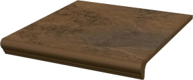 Ступень Semir Beige ступень простая с носиком структурированная 30x33