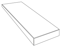 Ступень Tarsia Gradone Ang. Top SX Nero Imperiale Lux 3D Rett 32x120x4.5